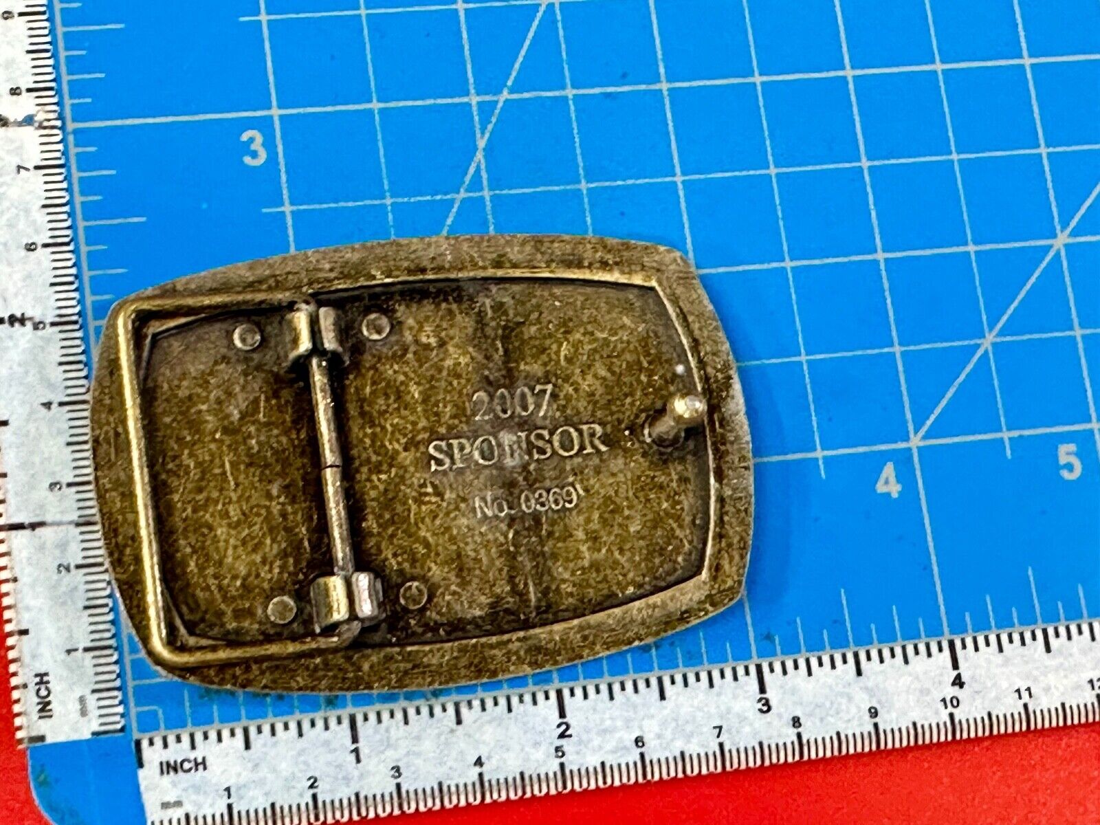 Their Courage Endures  American Veterans Disabled for Life Memorial Belt Buckle