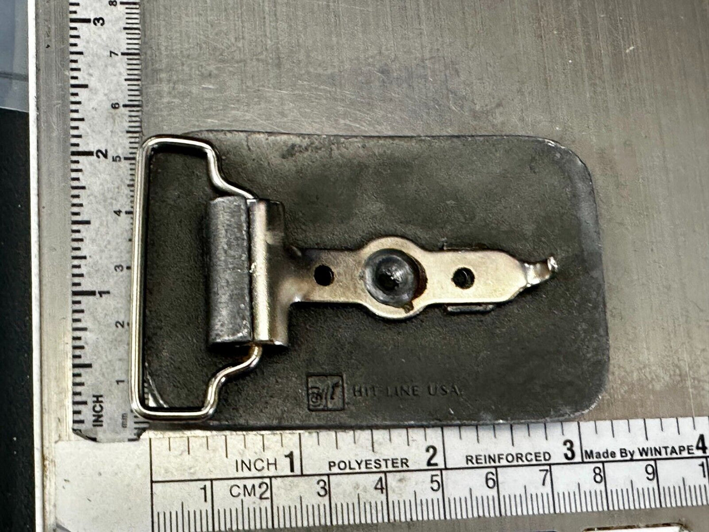 A.R.A Company Logo ARA Commemorative Silver Tone Belt Buckle by Hitline