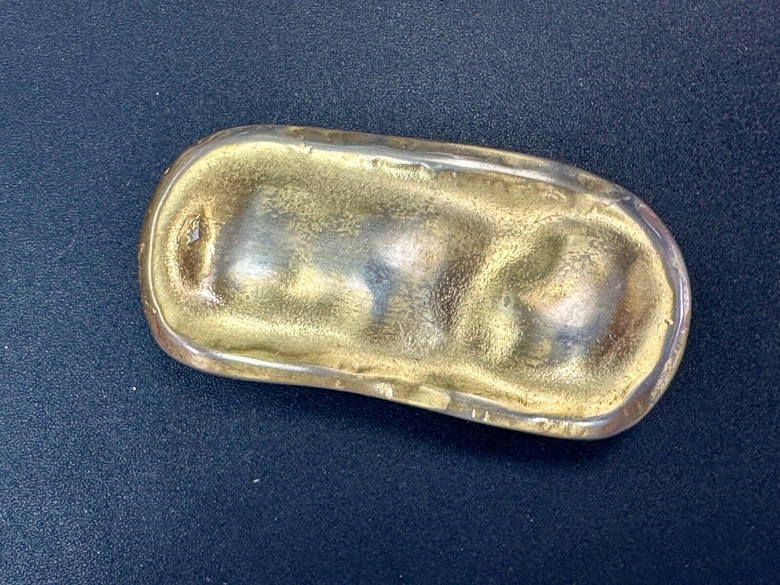unique gold tone long skinny dress style belt buckle