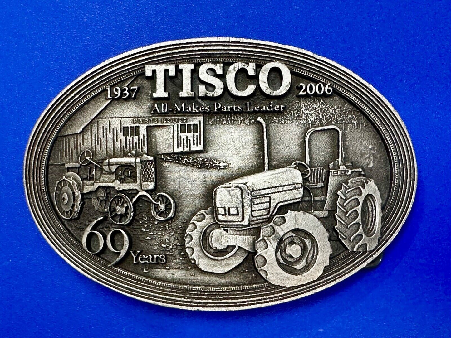 TISCO Tractor Implement Supply Replacement Parts 69 years - 2006 Belt Buckle