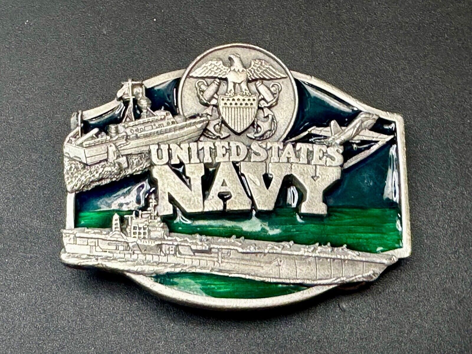 United States Navy - Patriot America G-50 Commemorative Siskiyou Belt Buckle