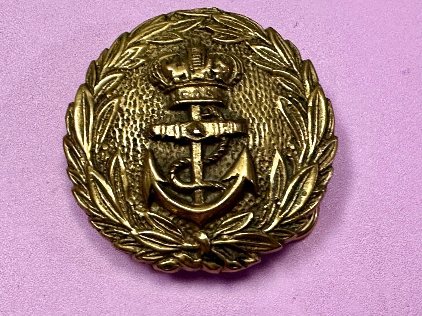 Victorian British Royal Navy Officers Belt Buckle - Unknown to me! World War 1?