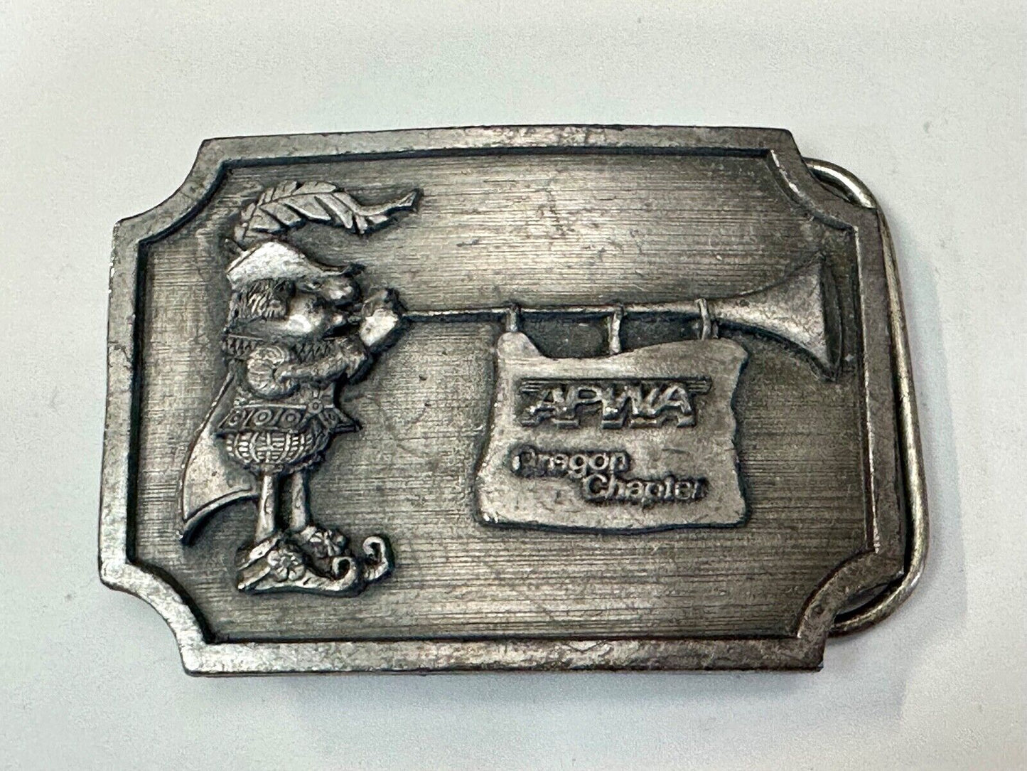 APWA Oregon chapter American Public Works Association Conference belt buckle