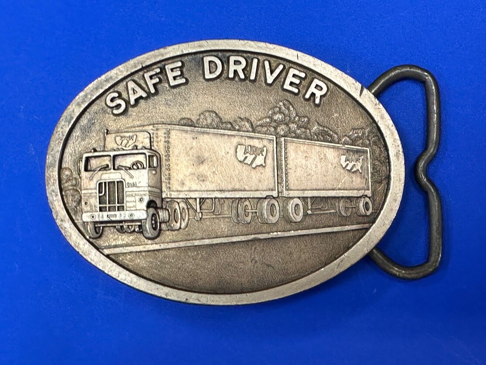 ANR Transportation Co v- Vintage Semi Drivers Safety Award belt buckle