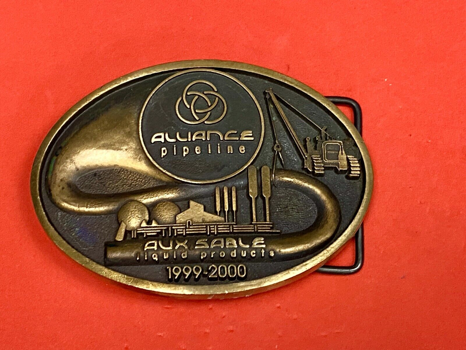 Alliance Pipeline Aux Sable Liquid Products Oil Ngl Extraction Belt Buckle