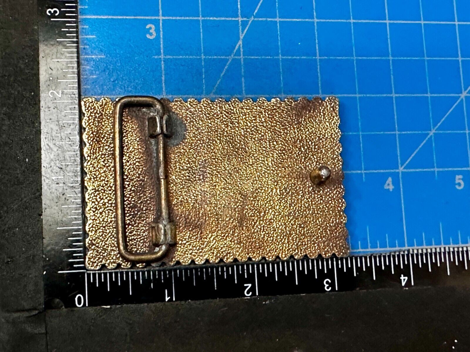 United States Postage Stamp Pharmacy Rx 8 Cent Pharmacist Belt Buckle
