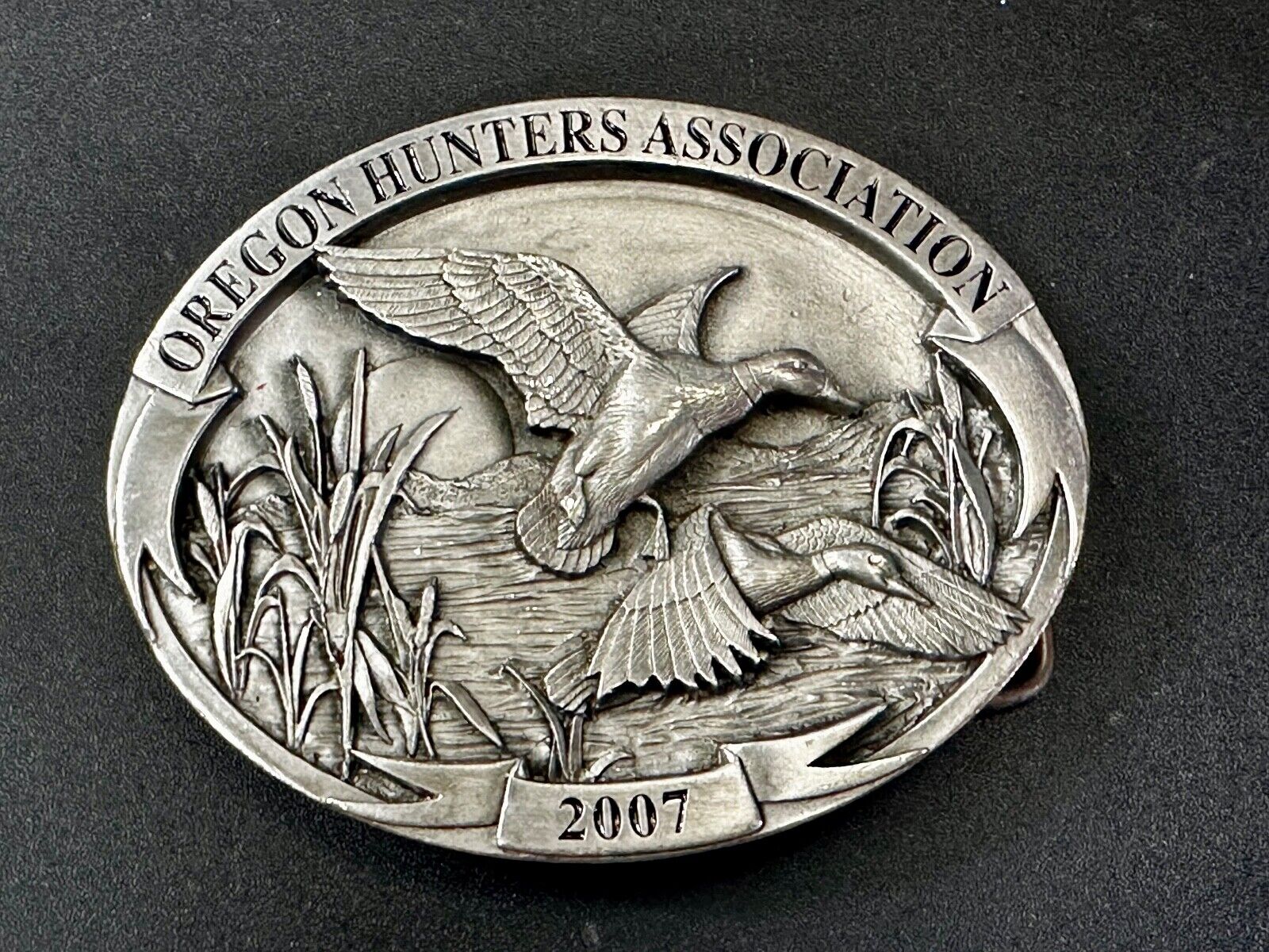 24th Annual Oregon Hunters Association Commemorative Limited Edition Belt Buckle