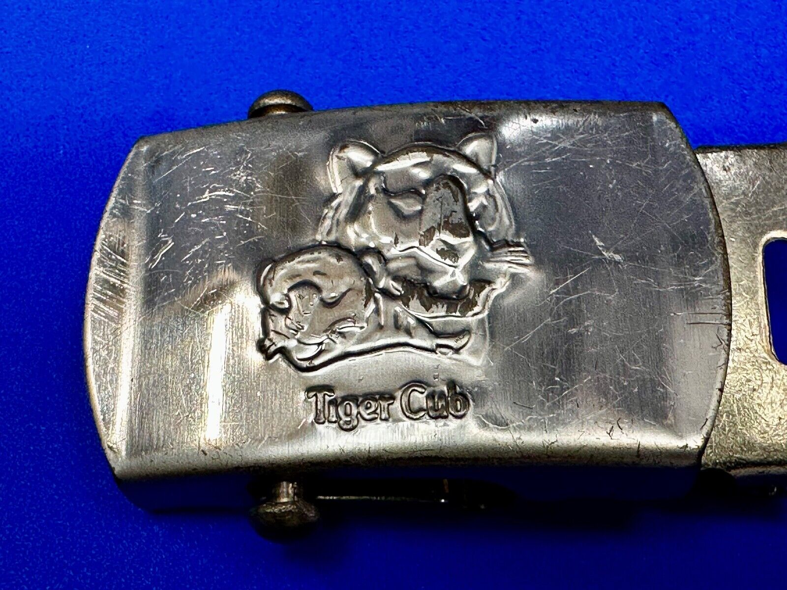 Tiger Cub Scout Replacement Solid Brass USA made Uniform Belt Buckle