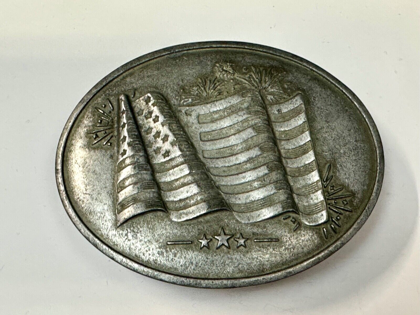 Belt Buckle & Beer Bottle Holder USA American Flag Beverage Holders BevBuckle