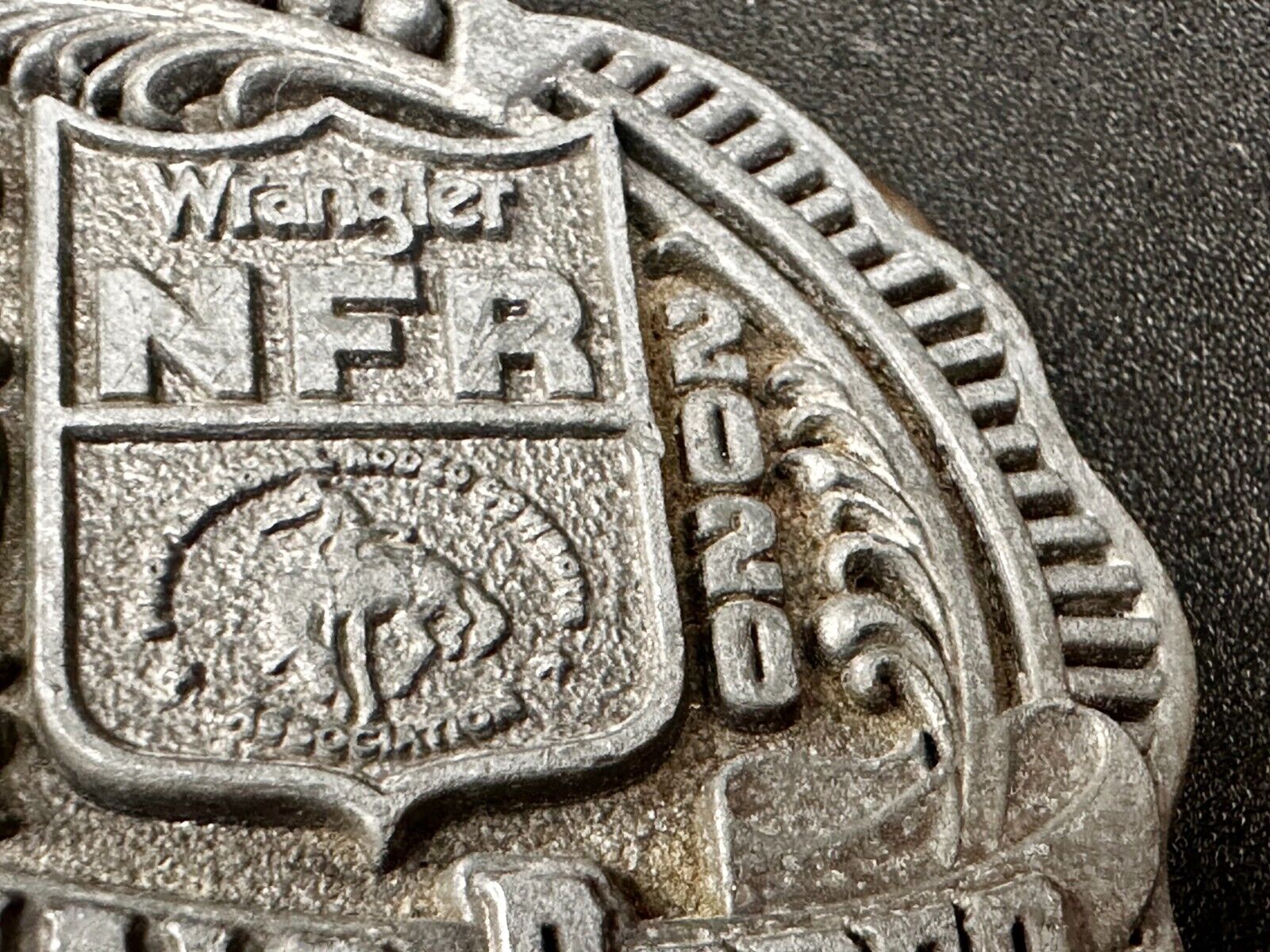 2020 NFR Wrangler National Finals Rodeo Cowboys Montana Silversmiths Belt Buckle