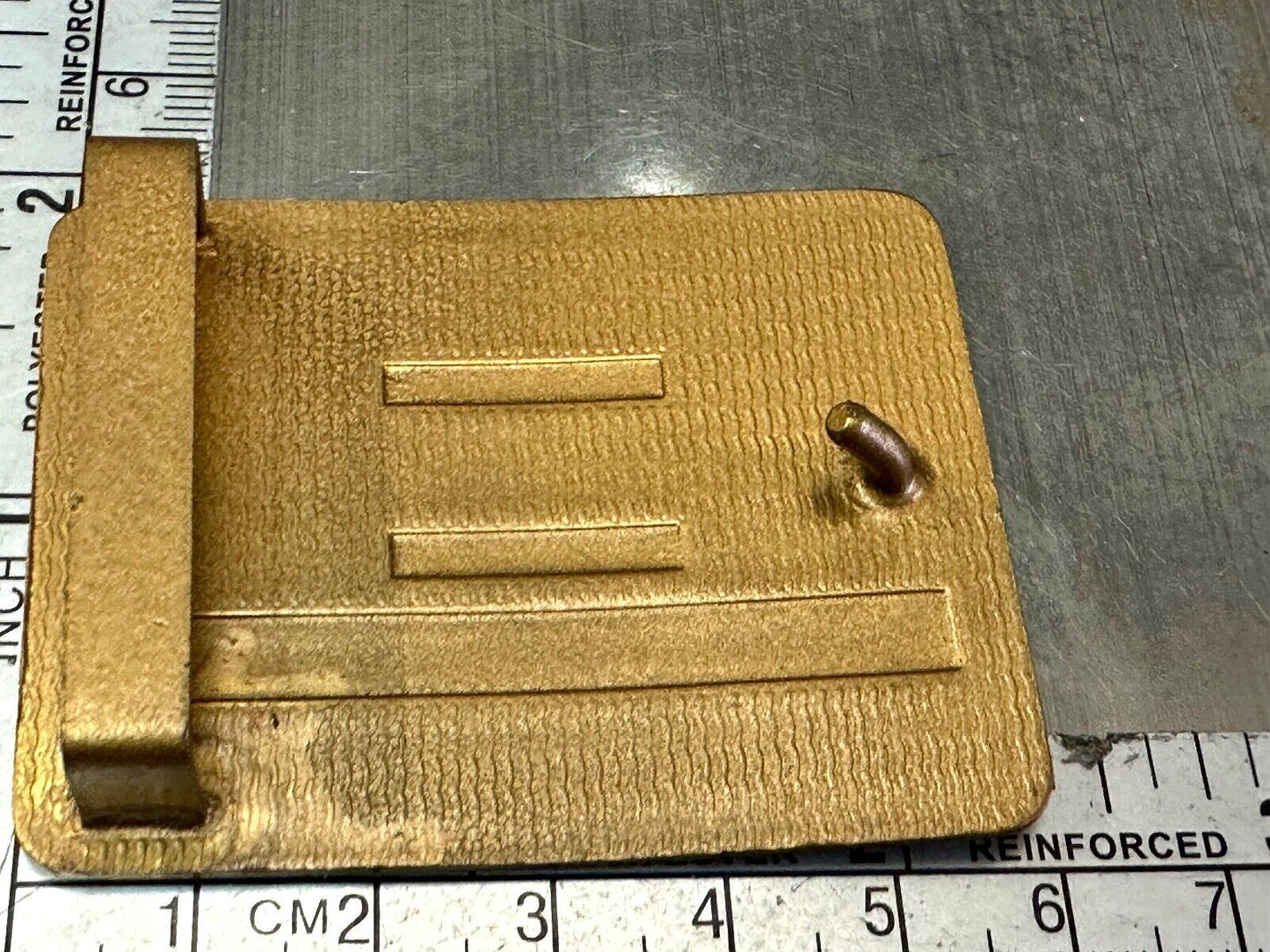 ABC American Bowling Congress Eleven-In-A-Row Brass Belt Buckle to engrave!