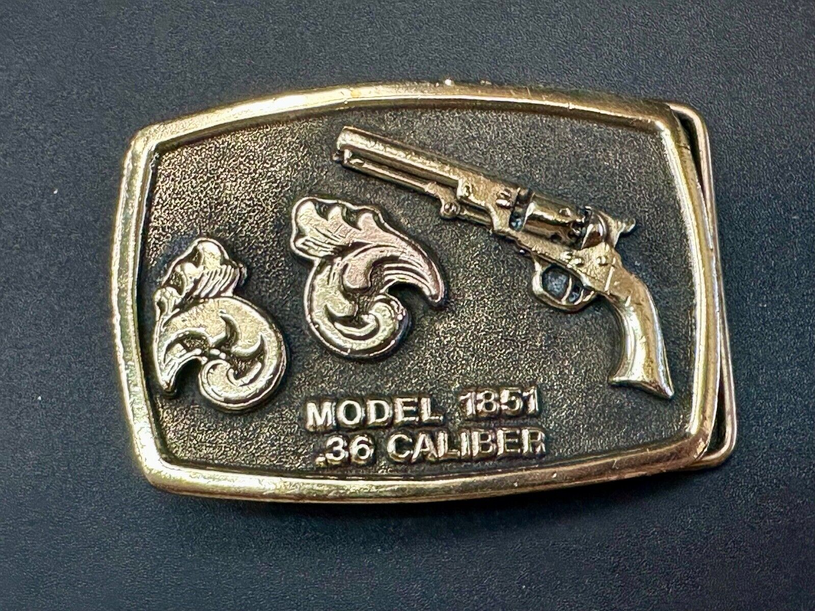 Vintage Gun Collectors Model 1851 .36 Caliber belt buckle by ADezy
