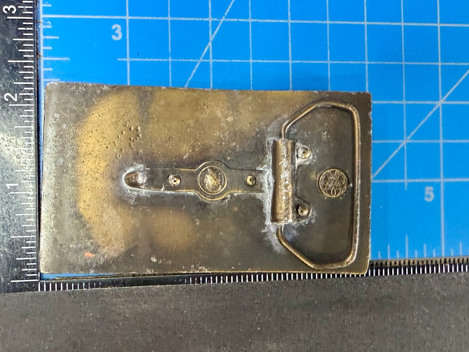 1904 St. Louis Exposition GERONIMO Native American Indian Bergamot Belt Buckle