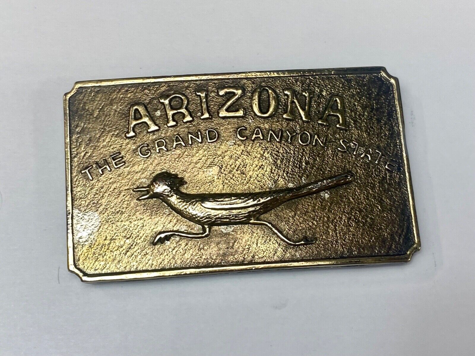 Arizona - Roadrunner, The Grand Canyon State belt buckle