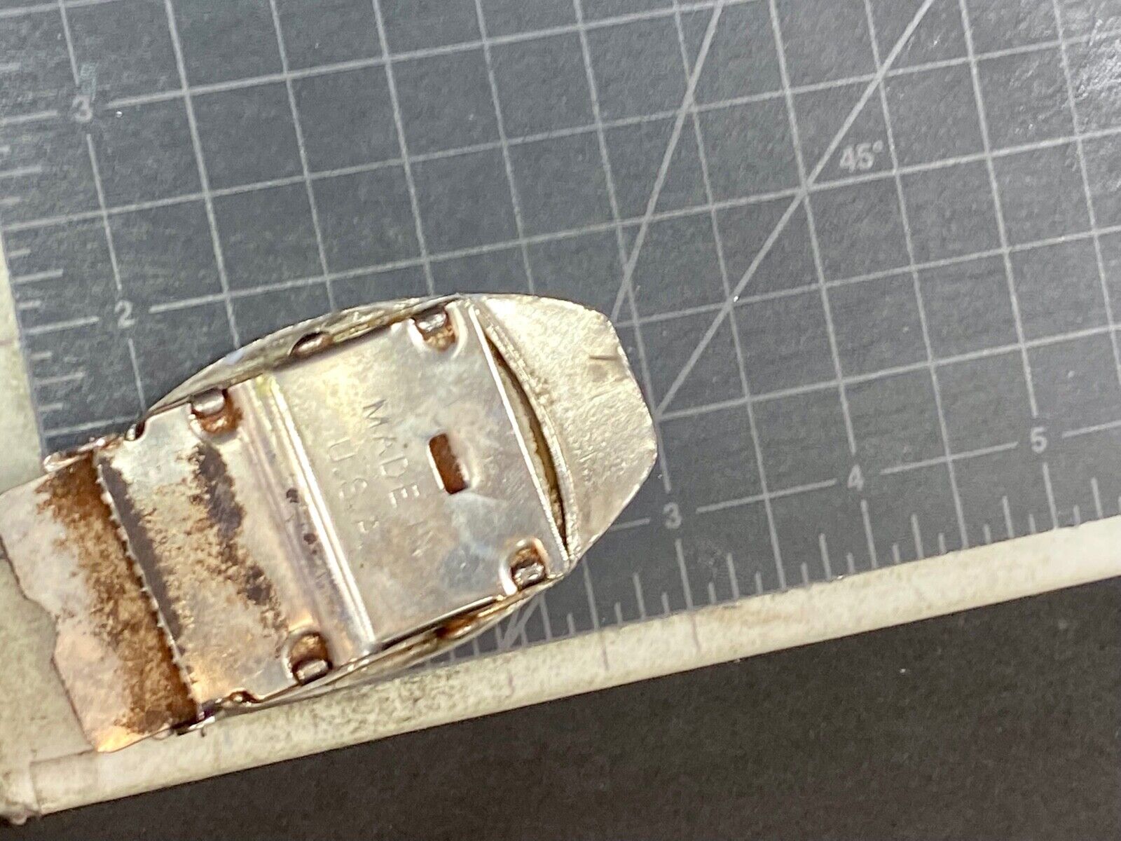 U.S. Navy Uss Halyburton Ffg-40 Oliver Hazard Perry-Class Frigate Belt Buckle