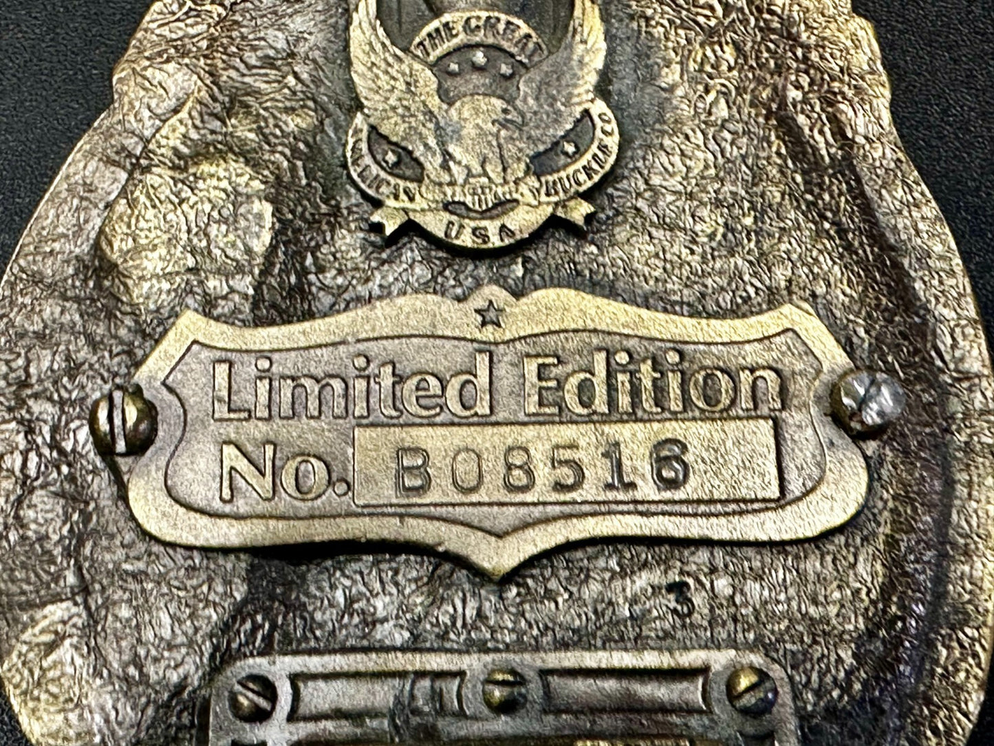 United States of America Constitution Commemorate 200th Anniversary Belt Buckle