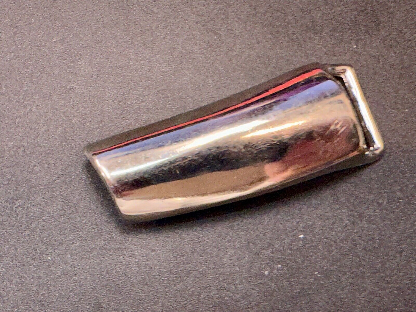 Very different - wide and skinny Vintage light gold tone replacement belt buckle