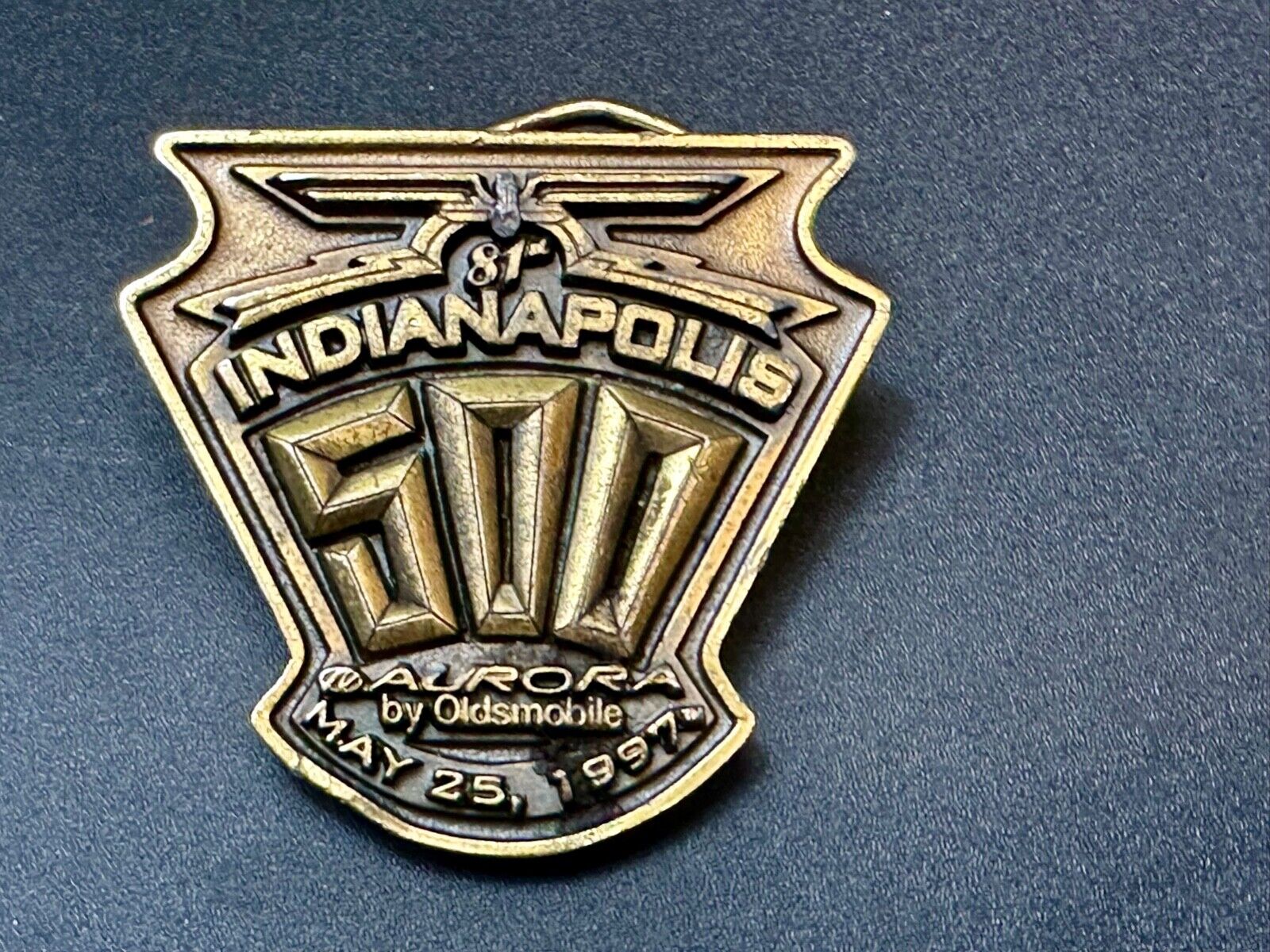 81st Indianapolis 500 Race Aurora Oldsmobile 1997 Siskiyou belt buckle