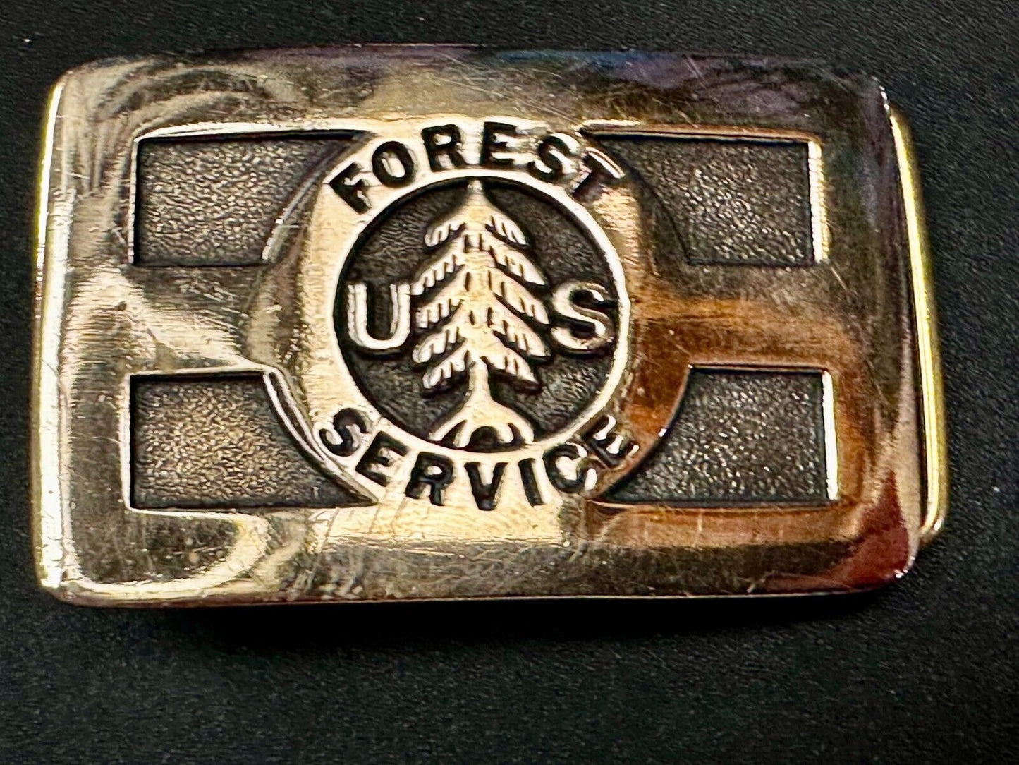 US Forest Service Vintage 1979 Commemorative Belt Buckle by Western Heritage Co