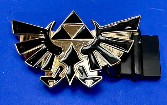 The Legend Of Zelda Triforce Nintendo 2011 Belt Buckle with buckle extender