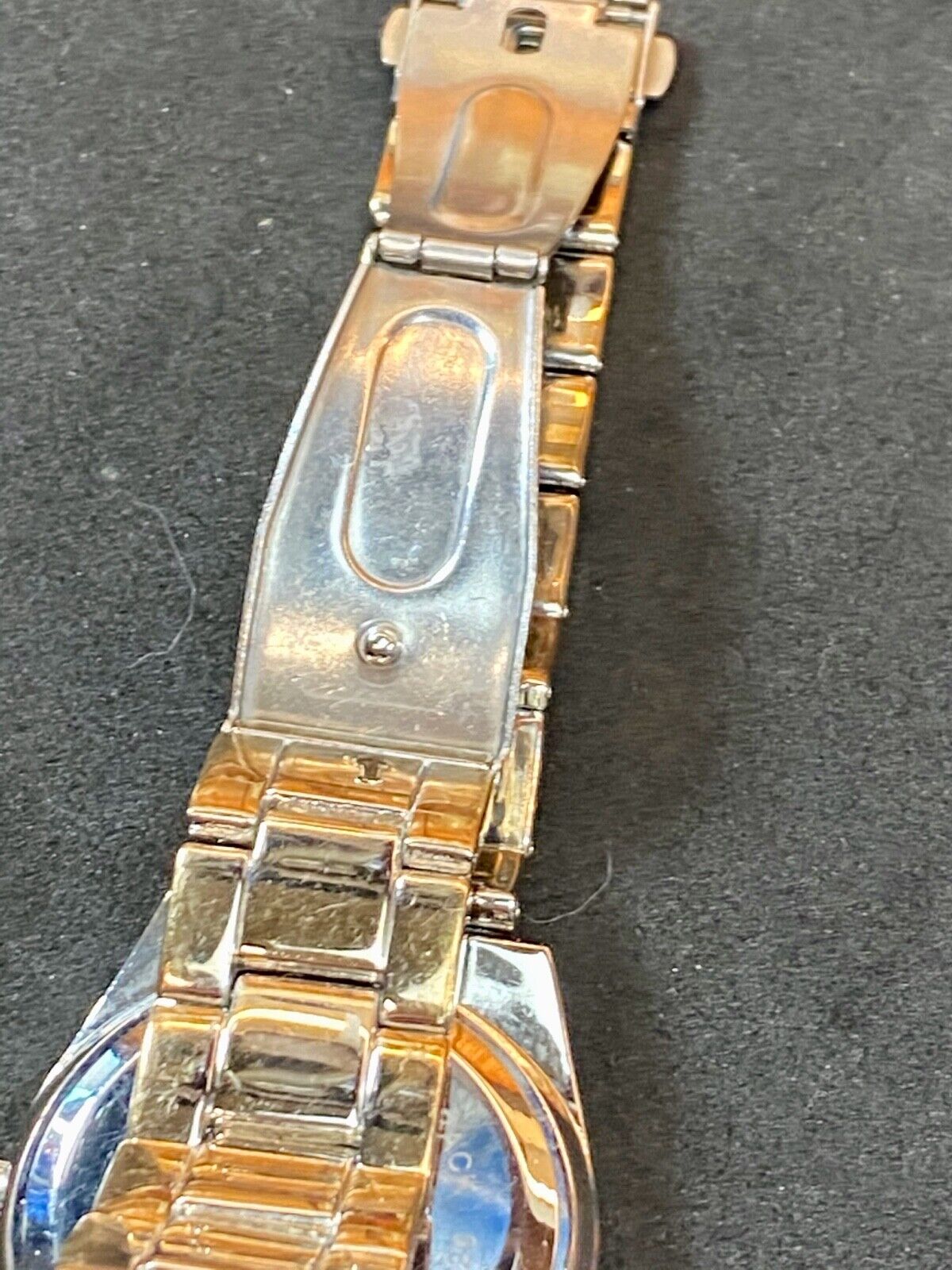 4533 C Silver Tone Quartz Watch Charming Charlie - New Battery, Working Well! 