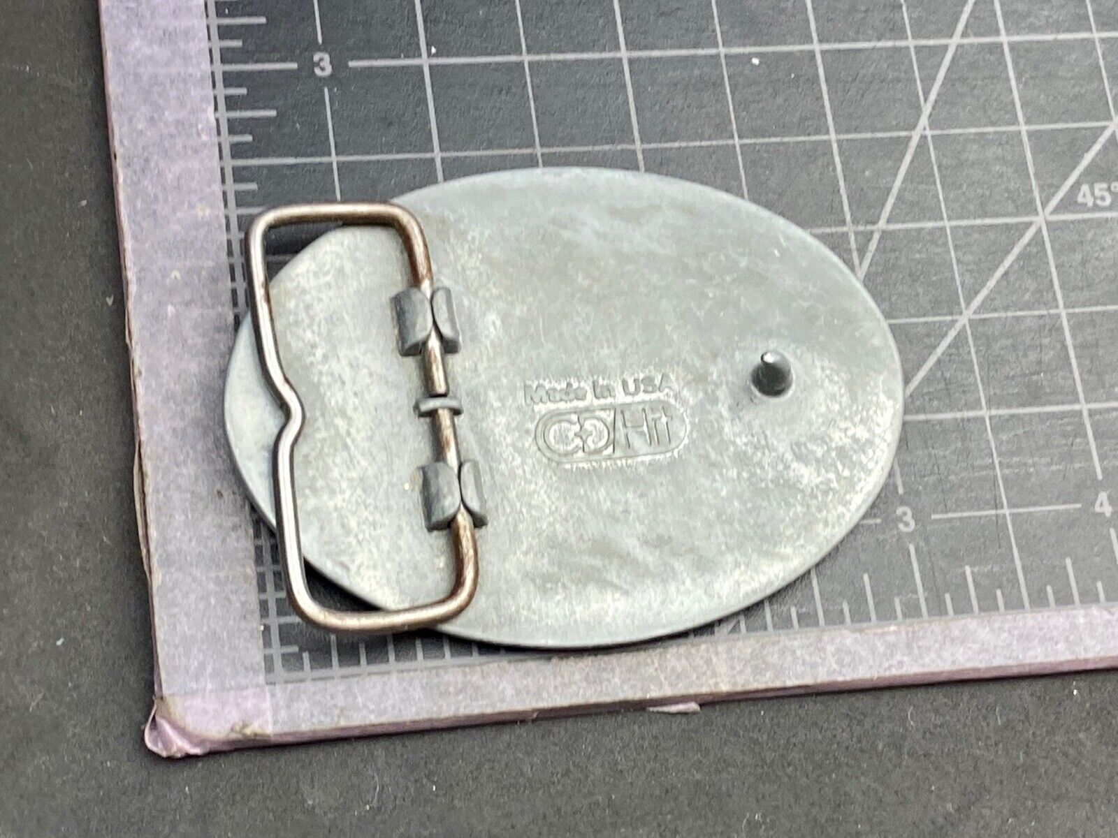 Vintage General Communication Inc.  GCI - promotional belt buckle 