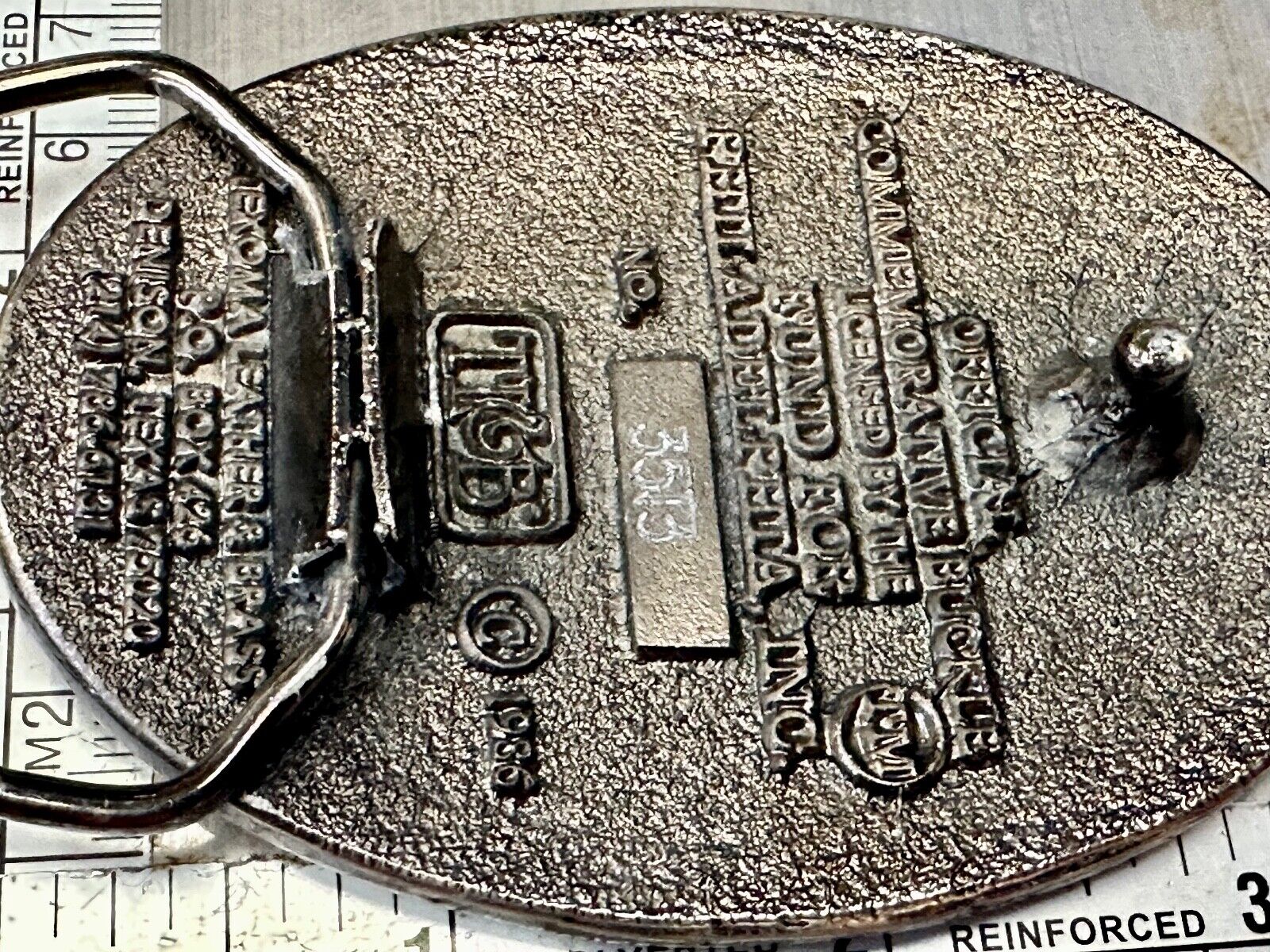 USA 200 year Celebration of the constitution Patriotic Liberty bell belt buckle