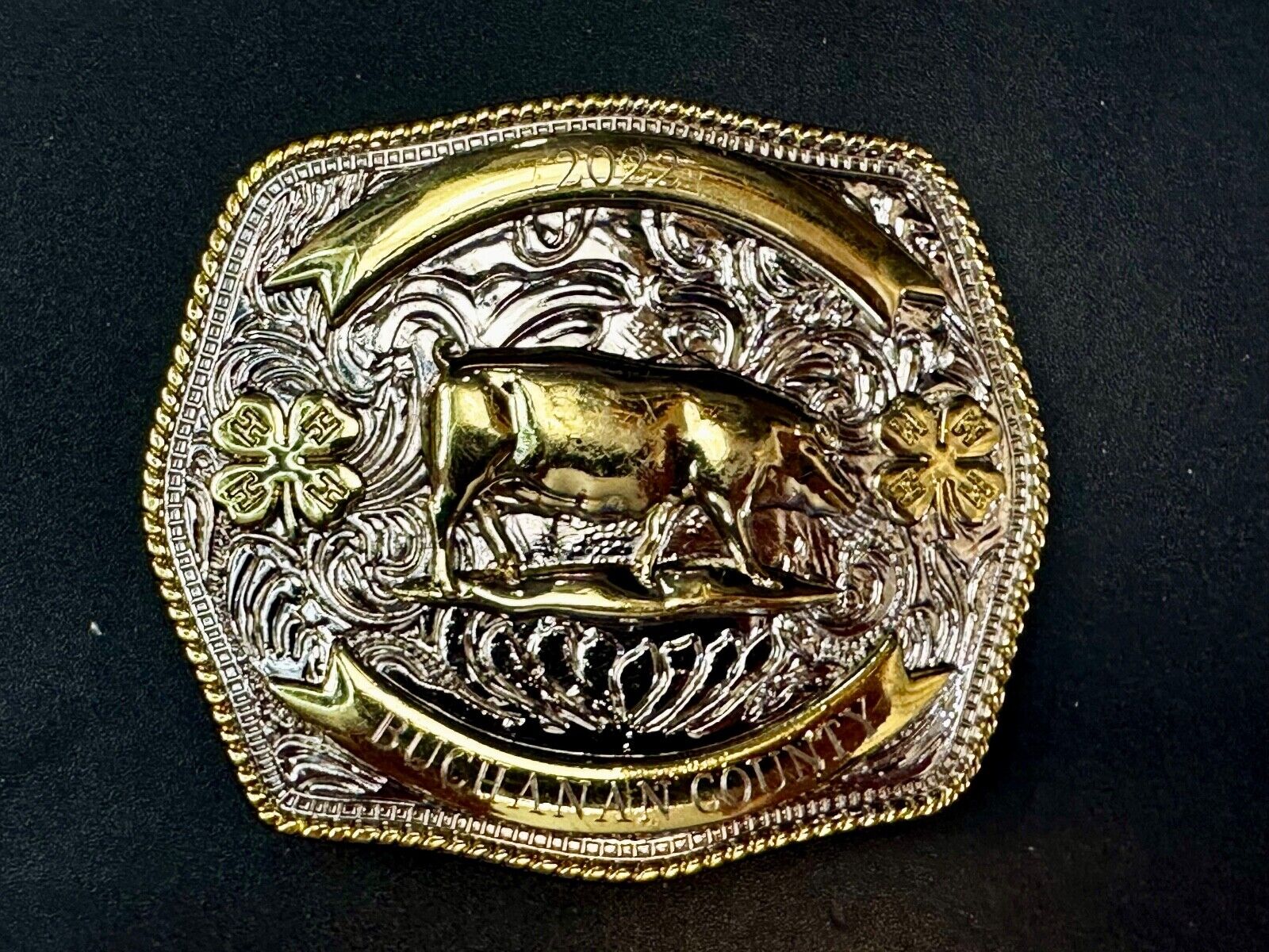 2022 Buchanan County Fair Iowa? Trophy Belt Buckle