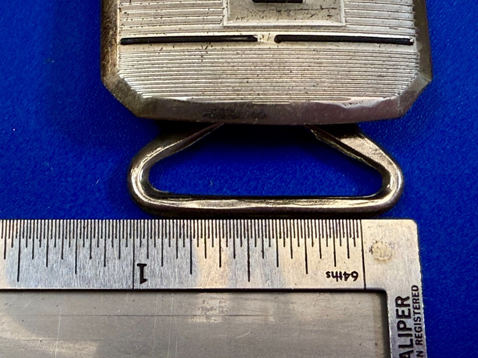 Antique Custom Letter Initial N Monogram Silver Plate Pioneer Belt Buckle