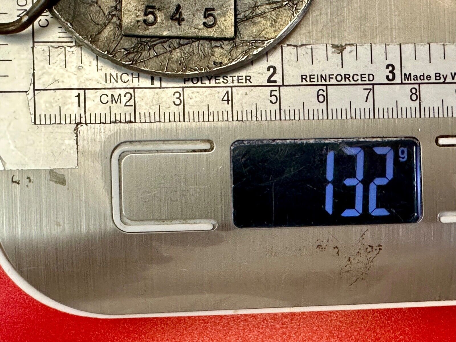 Vintage 1977 Fire Department FD Hook & Ladder Emblem belt buckle