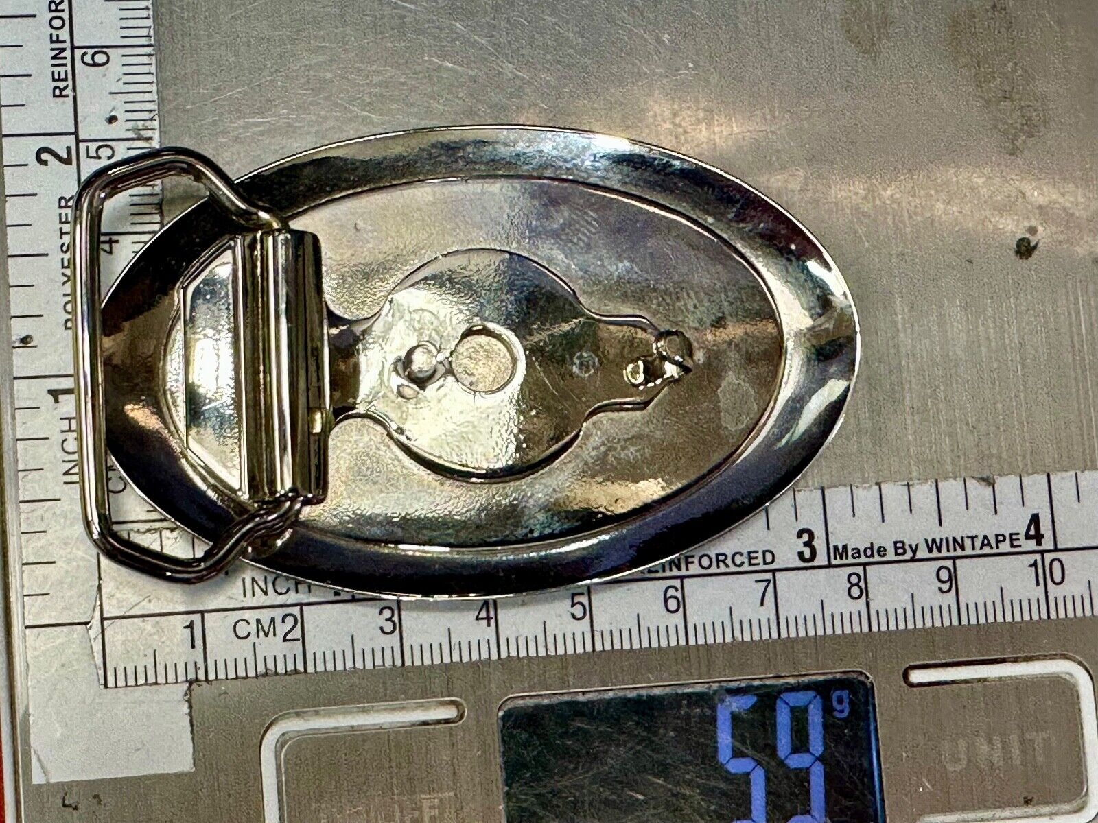 Veterans of Foreign Wars vintage LIFE member belt buckle