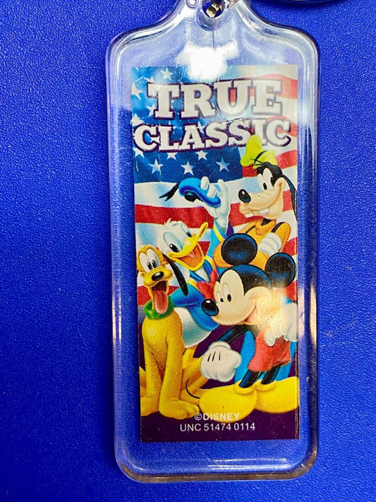 True Classic - American Flag and Disney Characters Keychain Key Chain