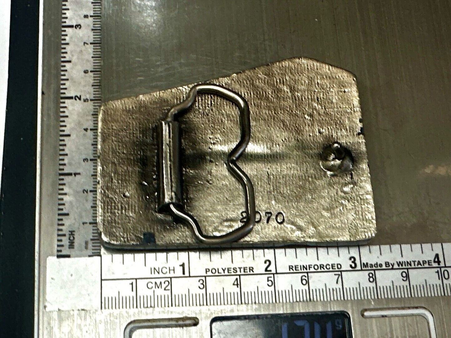 USA American Firefighters Ladder Truck Commemorative metal color Belt Buckle