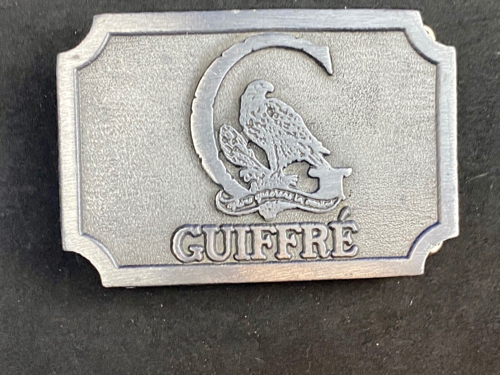 TONY GUIFFRE Belt Buckle BEER Distributor Alexandria VA by Hitline 