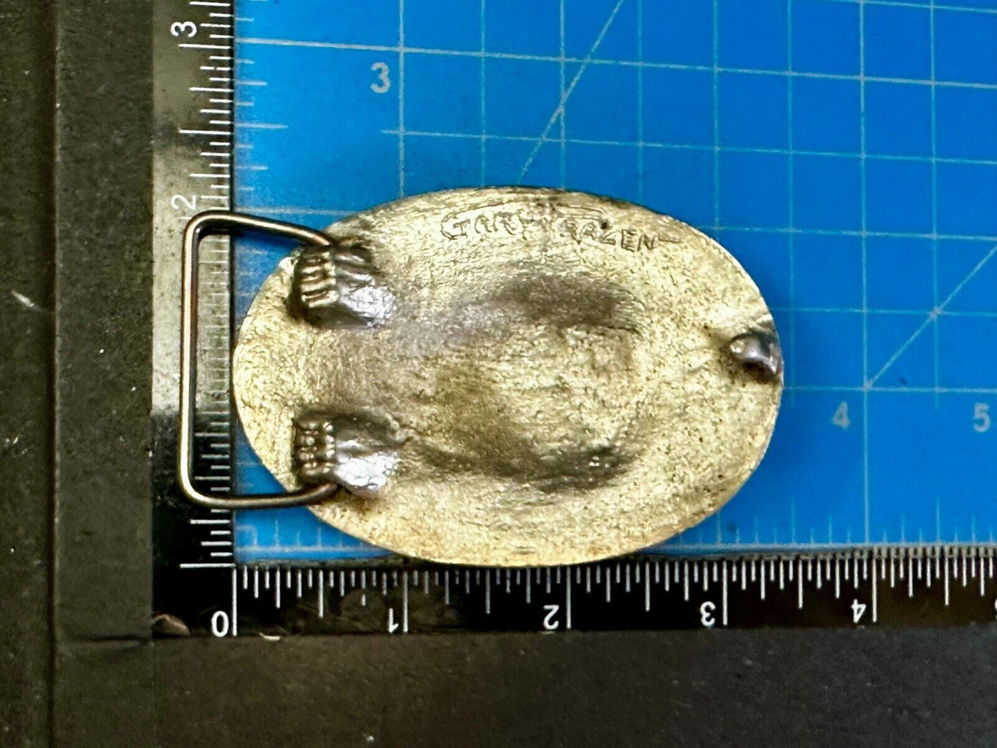 Andalex Wildcat Loadout Vintage Belt Buckle by Sculpture Artist Gary Frazen