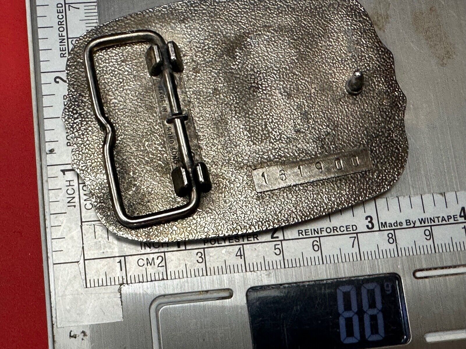 Patriotic American Eagle Hunting Diving Flying over USA Mountainside belt buckle