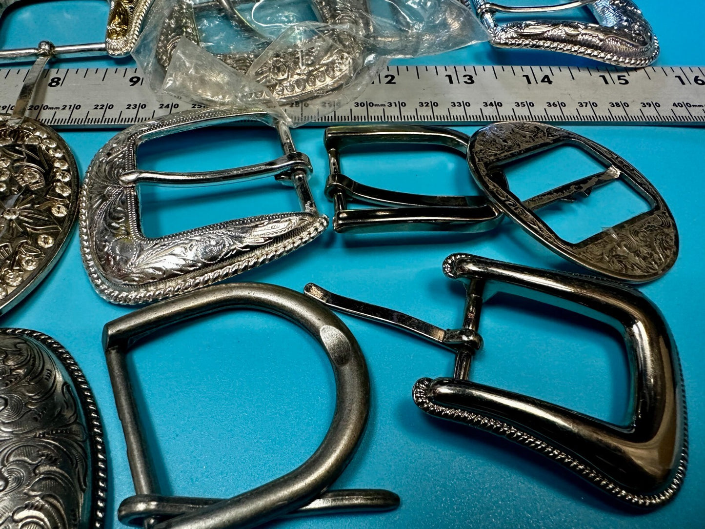  Vintage & Modern Belt Buckles -  Lot, Grab Bag - Resale Gifts! 