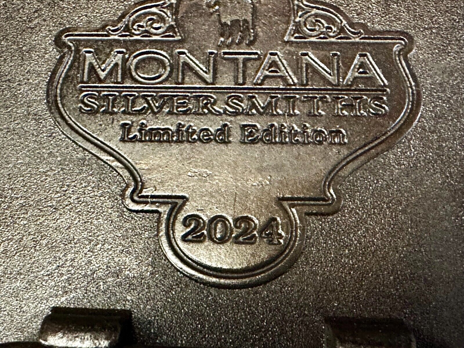 2024 Pendleton whiskey Let'er Buck Rodeo Cowboy Montana Silversmiths Belt Buckle