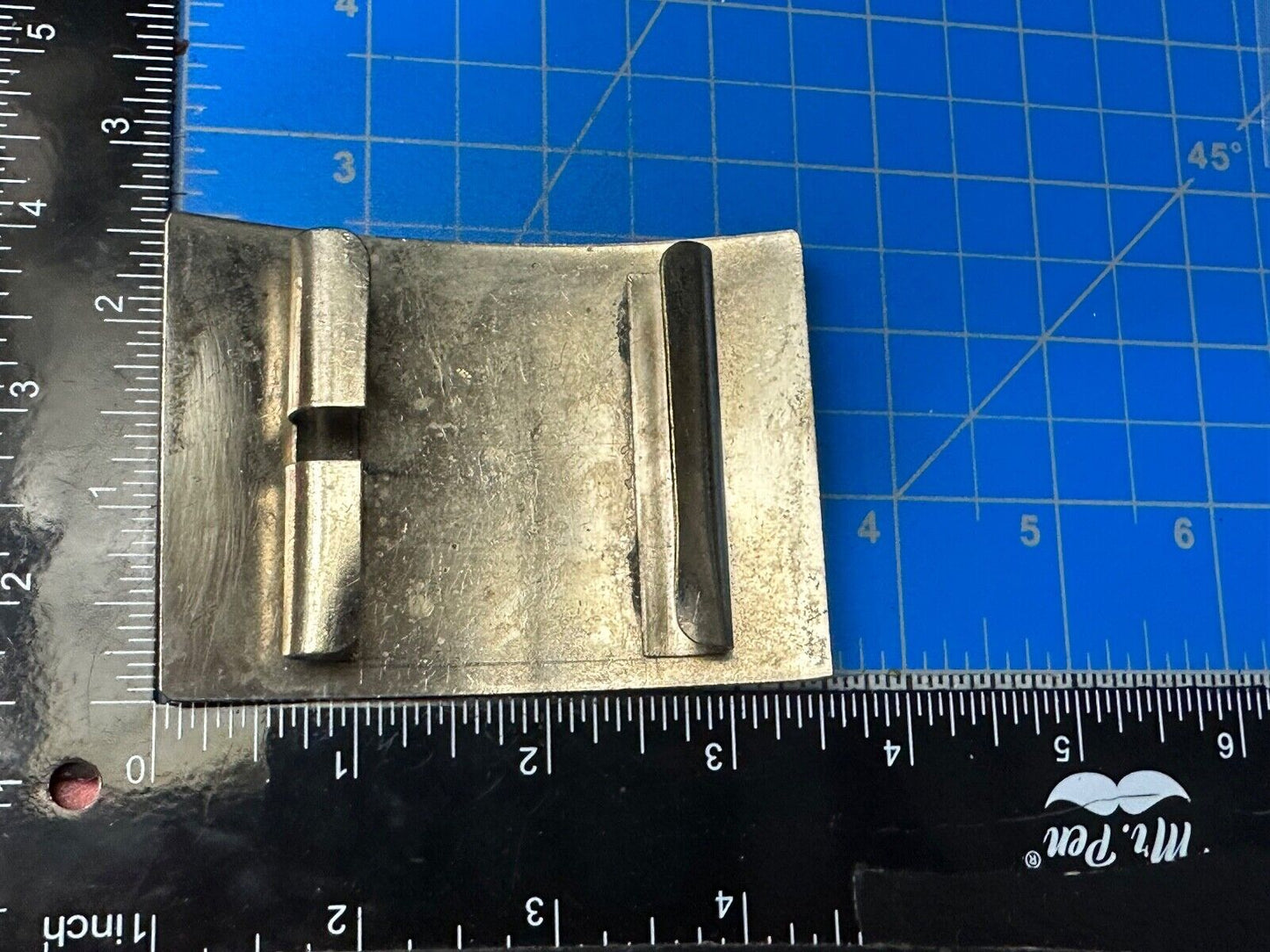 Unknown to me - Silver color belt slide / buckle for craft project or wear!
