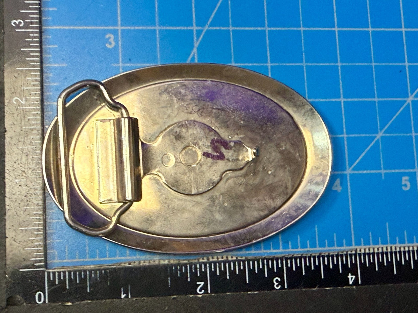 Veterans of Foreign Wars of United States Life Member Commemorative Belt Buckle
