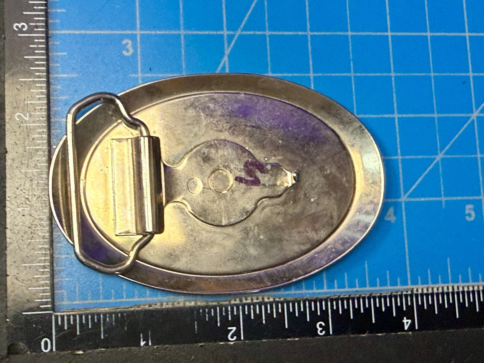 Veterans of Foreign Wars of United States Life Member Commemorative Belt Buckle