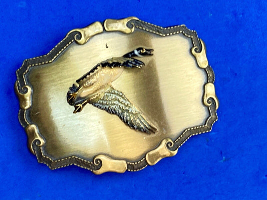 Vintage American Eagle? Grouse?  Belt Buckle by Raintree Buckles & Jewelry Inc