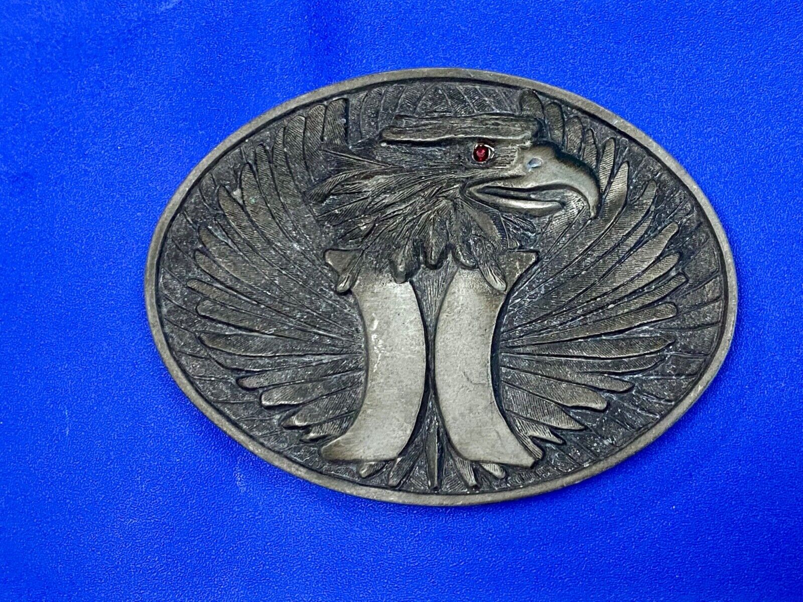 VERY COOL **HURLEY SKATEBOARDS** ACTION SPORTS Eagle RED EYE FASHION BELT BUCKLE