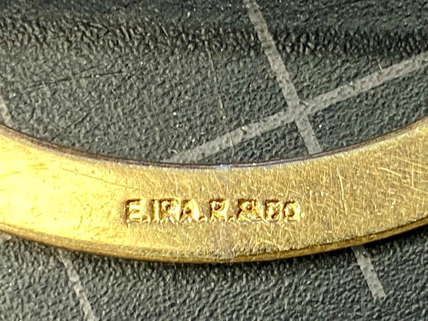 Antique Art Nouveau E. Ira Richards and Co.  Oval Brooch Pin by E.IRA & CO.