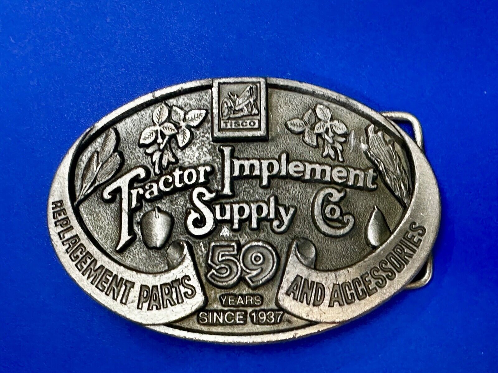 TISCO Tractor Implement Supply Replacement Parts 59 years Series 7 Belt Buckle