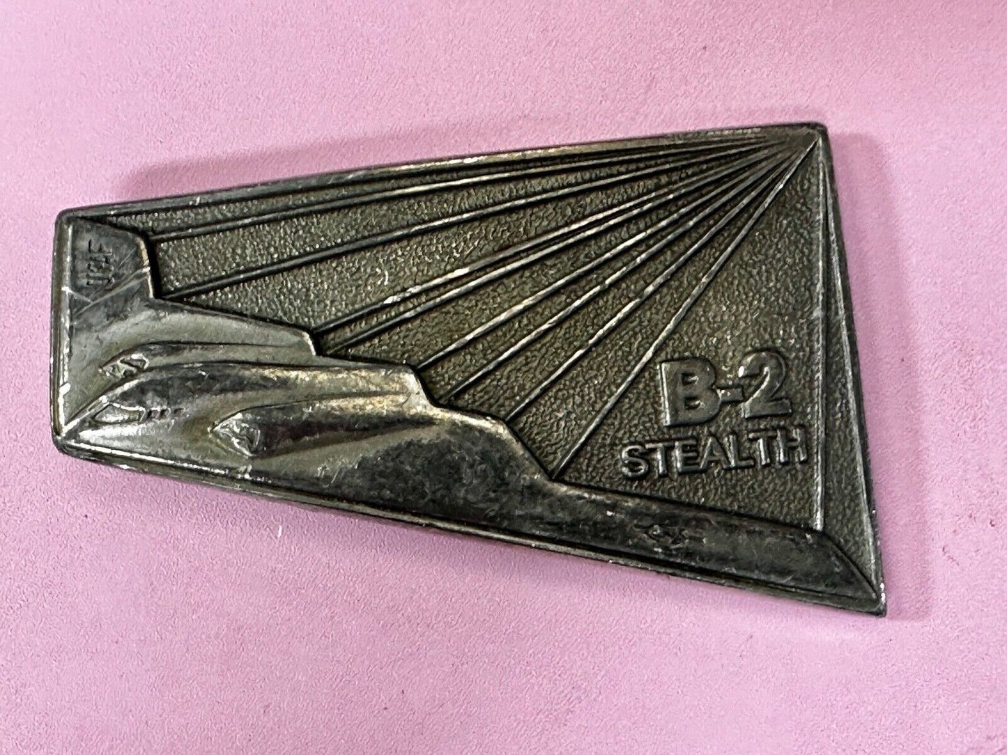 B-2 Stealth Advanced Technology Bomber US Aircraft Commemorative Belt Buckle