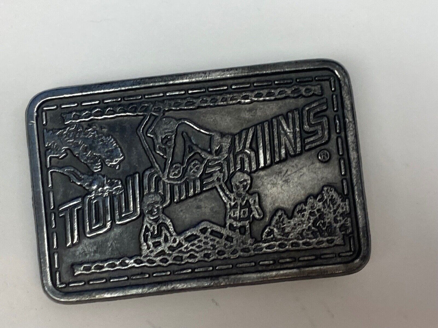 Unknown To Me! Touomskins Metal Rectangular Belt Buckle