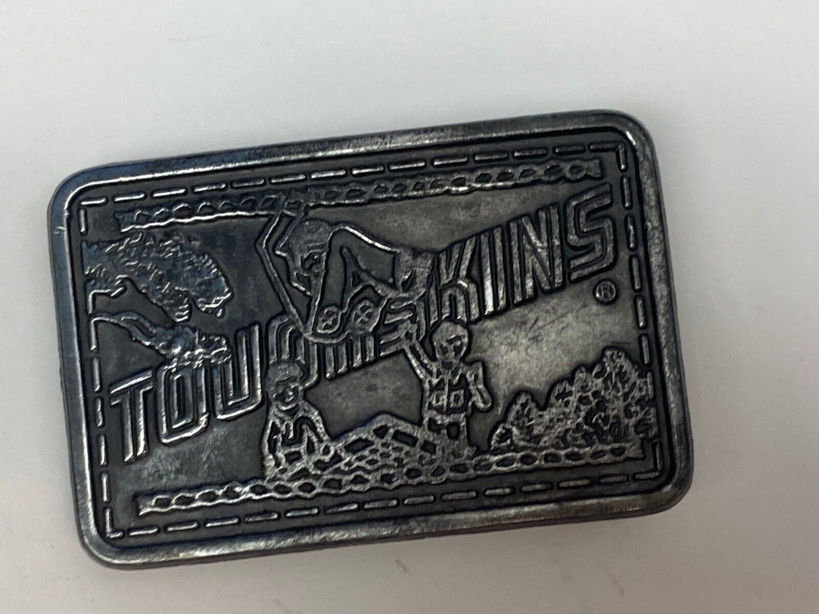 Unknown To Me! Touomskins Metal Rectangular Belt Buckle