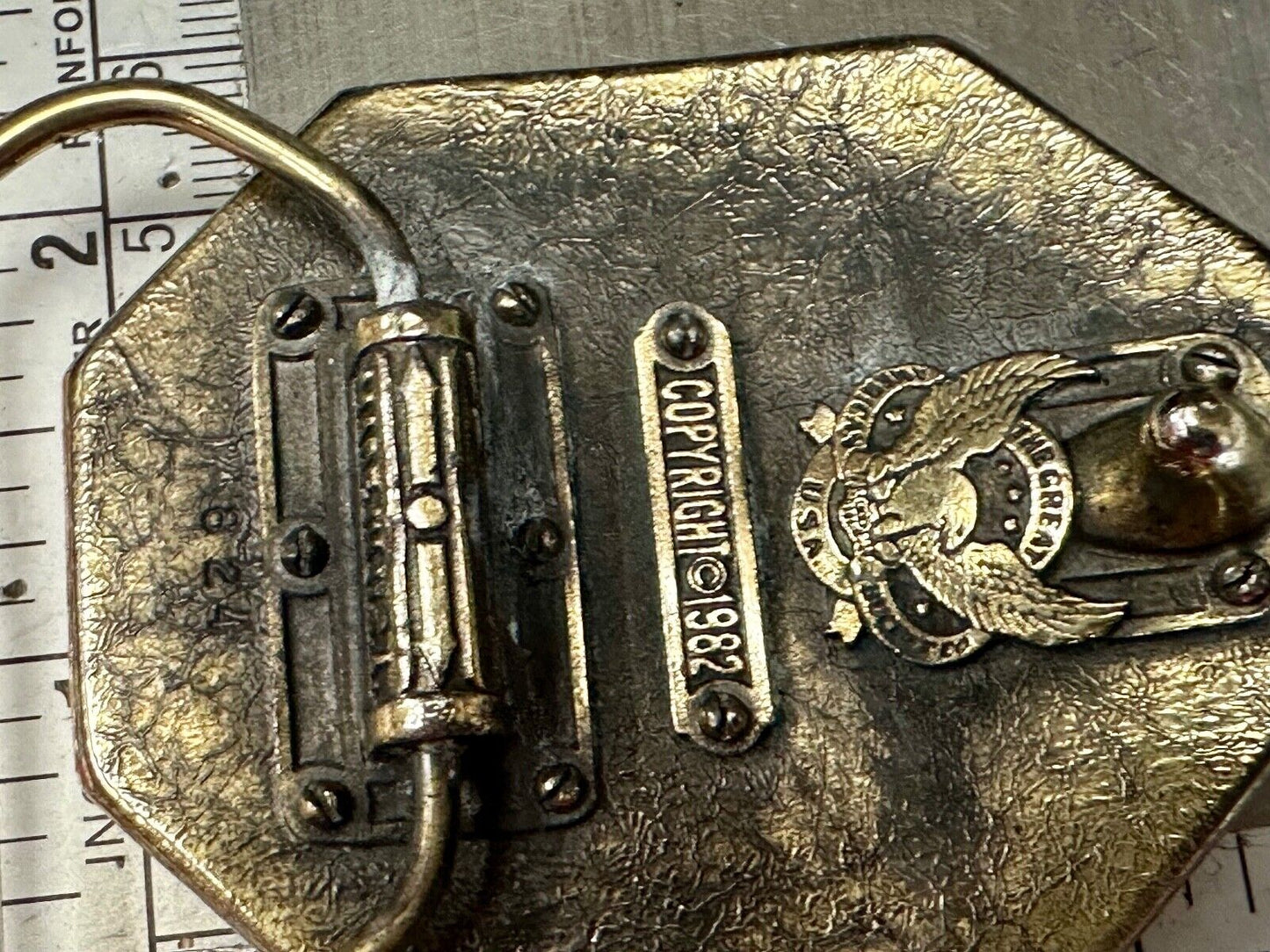 Vietnam Cross of Gallantry award 1962 - 1975 The Great American belt buckle Co