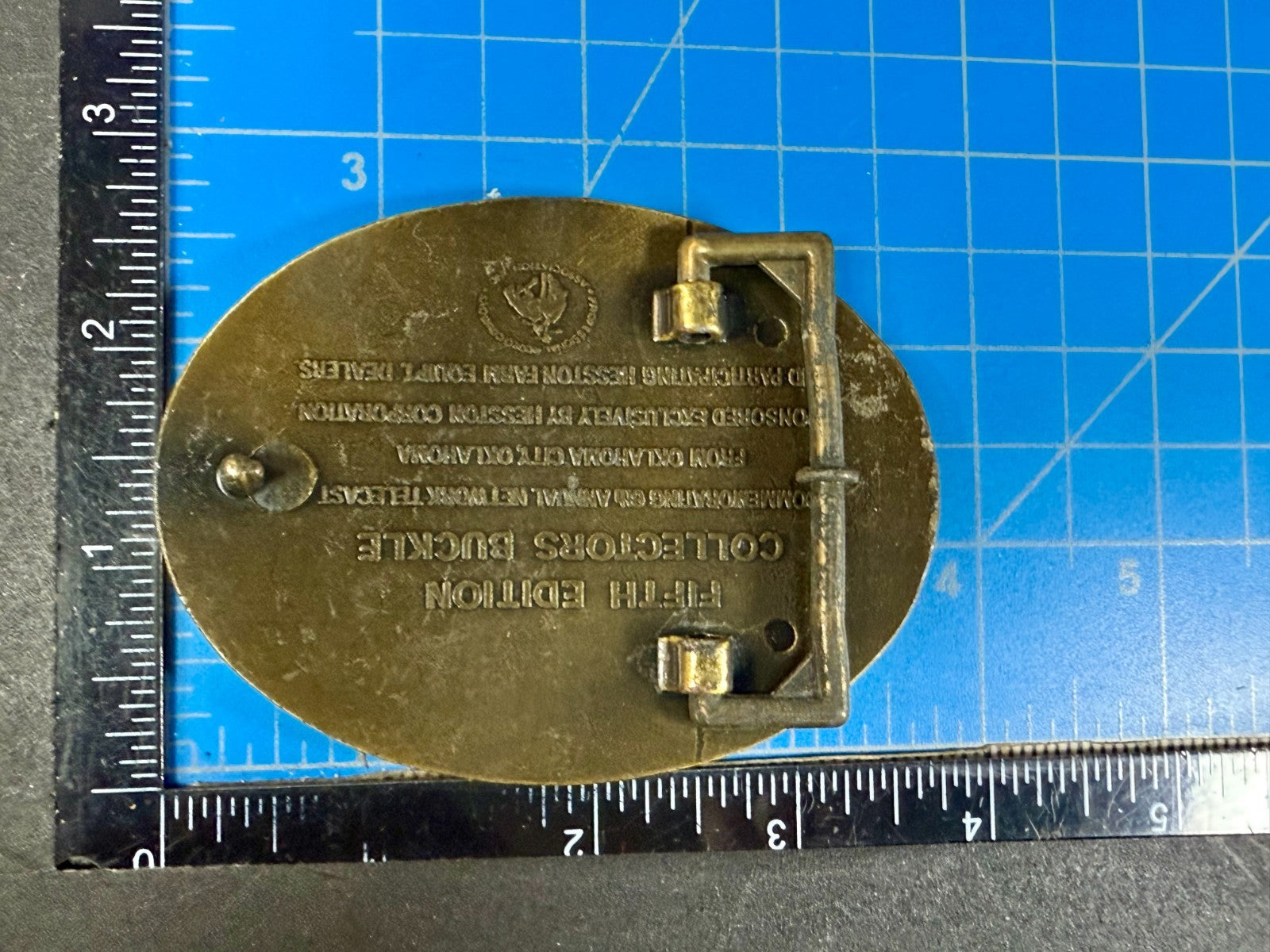1979 Hesston NFR National Finals Rodeo Cowboys Western 5Th Edition Belt Buckle